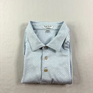 Peter Millar Shirt Mens XL Blue Golf Summer Comfort Hardtop Haven Crown Sport